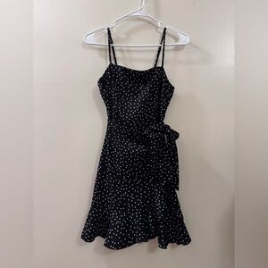 Princess Polly Black and White Mini Sundress